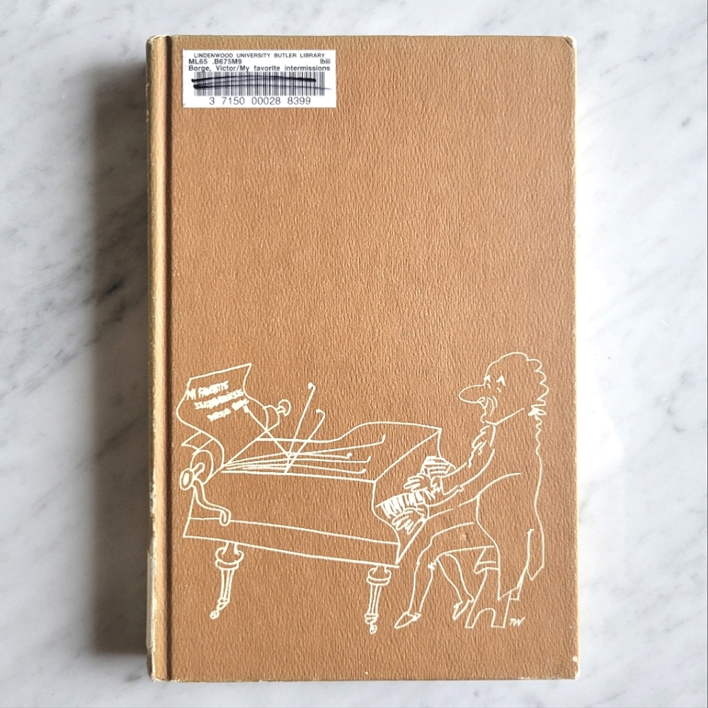 My Favorite Intermissions Book Victor Borge Hardback Music Art History